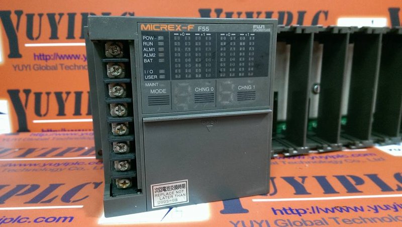 FUJI PROCESSOR CPU UNIT MICREX-F F55 NV1P-062 - PLC DCS SERVO Control MOTOR  POWER SUPPLY IPC ROBOT